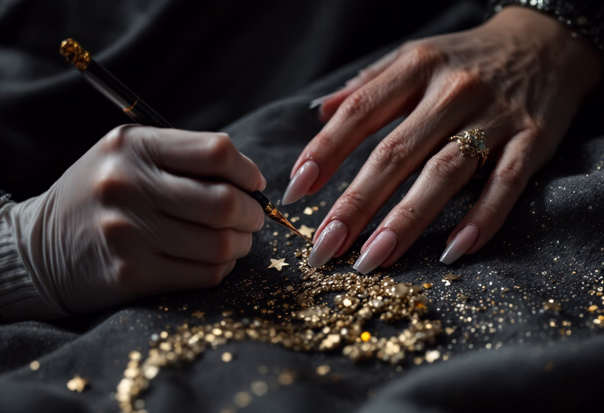 image of individual beautician at work
